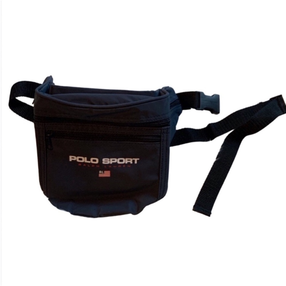 Vintage Polo Sport by Ralph Lauren dark blue belt Bag / fanny pack